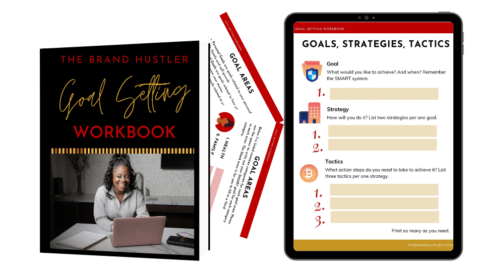 SUCCESS BLUEPRINT: Goal Setting Combo Book + Planner