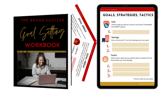 SUCCESS BLUEPRINT: Goal Setting Combo Book + Planner