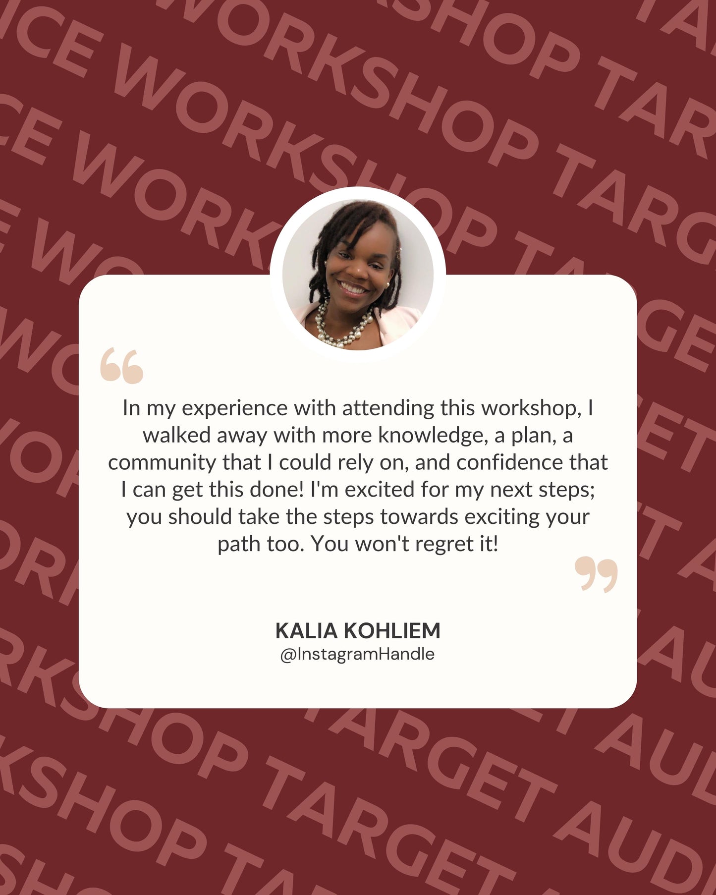 "Paid & Profitable" Target Audience Workshop REPLAY